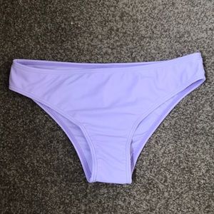 Lavender bathing suit bottoms
